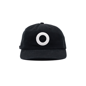 Pop Trading Company O 6 Panel Hat Black